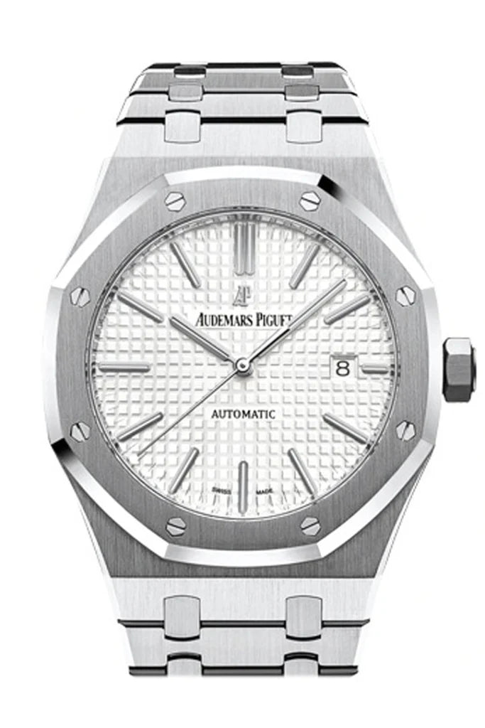 Audemars Piguet Royal Oak 41mm Silver-toned Dial Stainless Steel Bracelet Men's Watch