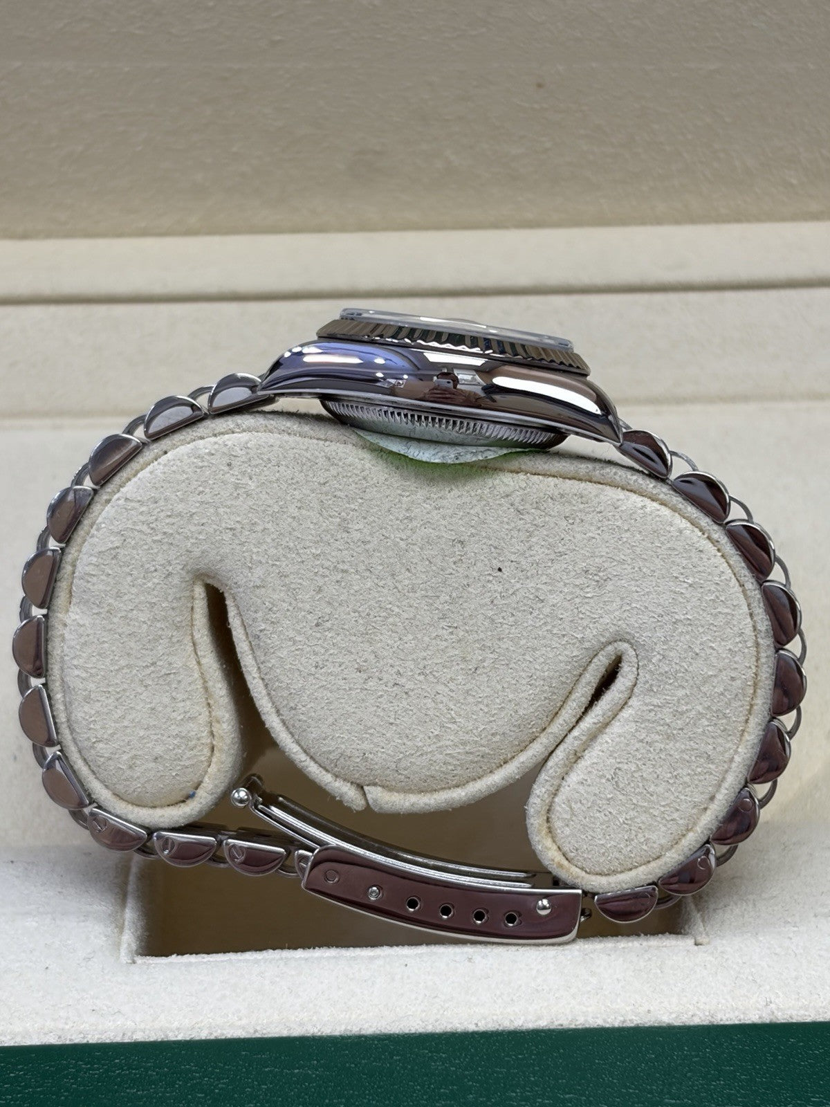 Rolex Lady-Datejust 79174 Silver Jubilee Bracelet with Silver Bezel Box & Papers