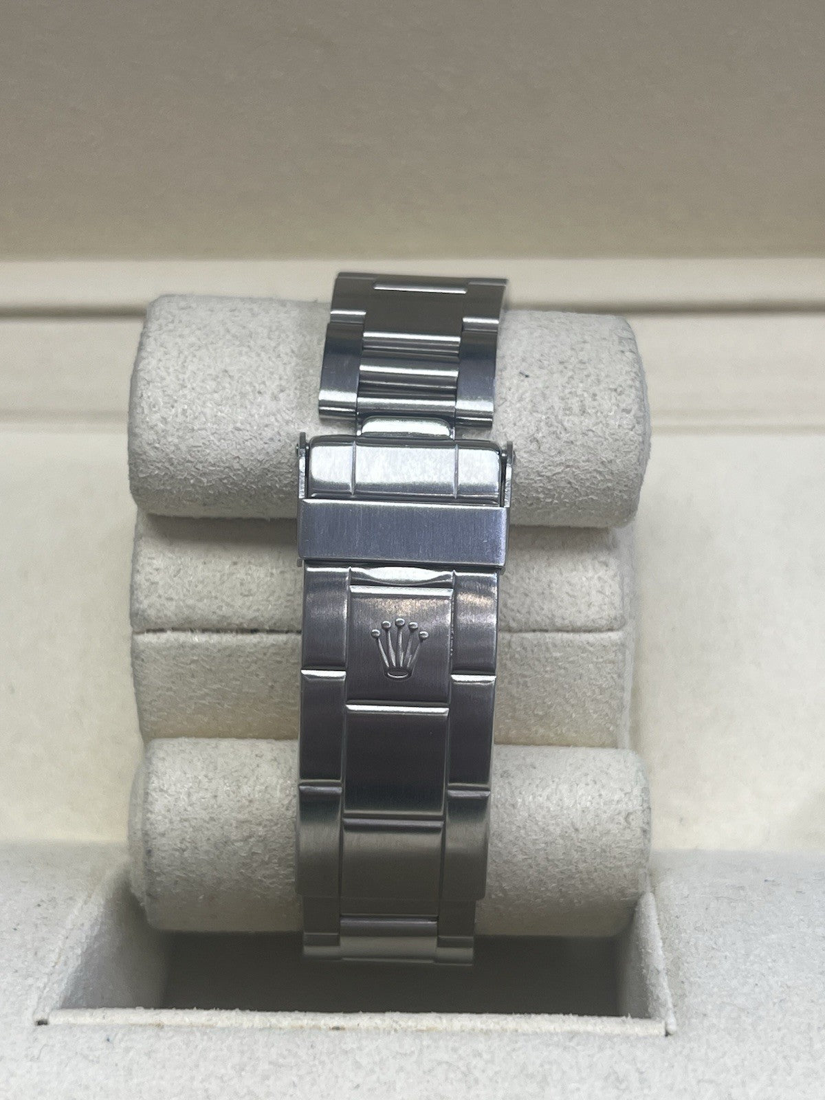 Rolex Submariner 16610 Silver Oyster Bracelet with Black Bezel Box 1989 40mm