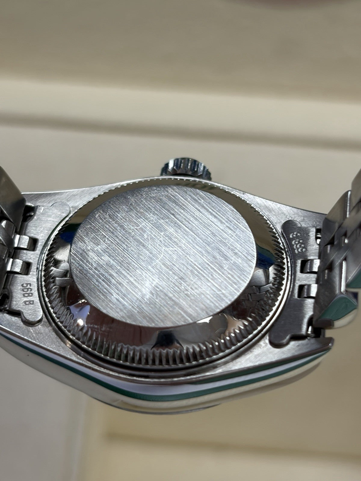 Rolex Lady-Datejust 79174 Silver Jubilee Bracelet with Silver Bezel Box & Papers