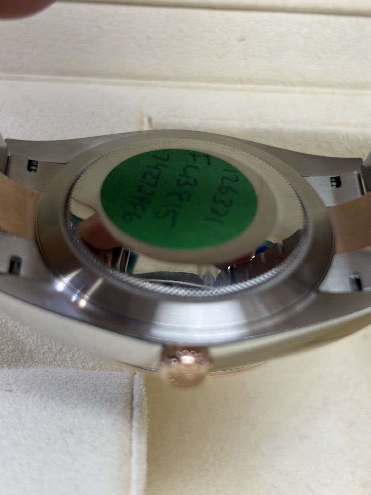 Rolex Datejust 126331 Wimbledon Dial Oyster Bracelet with Fluted Bezel W/ Box