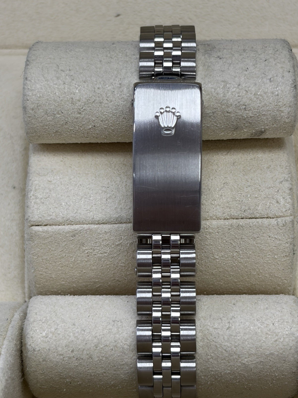Rolex Lady-Datejust 79174 Silver Jubilee Bracelet with Silver Bezel Box & Papers