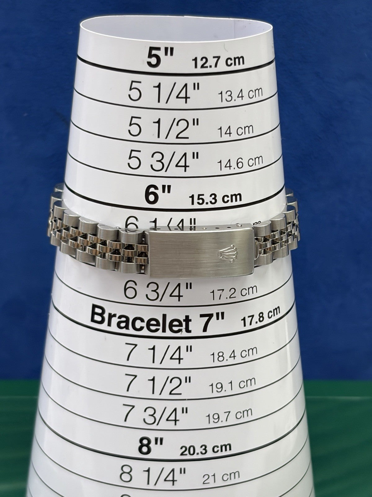 Rolex Lady-Datejust 79174 Silver Jubilee Bracelet with Silver Bezel Box & Papers