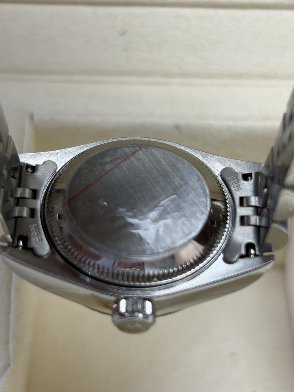 Rolex Lady-Datejust 79174 Silver Jubilee Bracelet with Silver Bezel Box & Papers