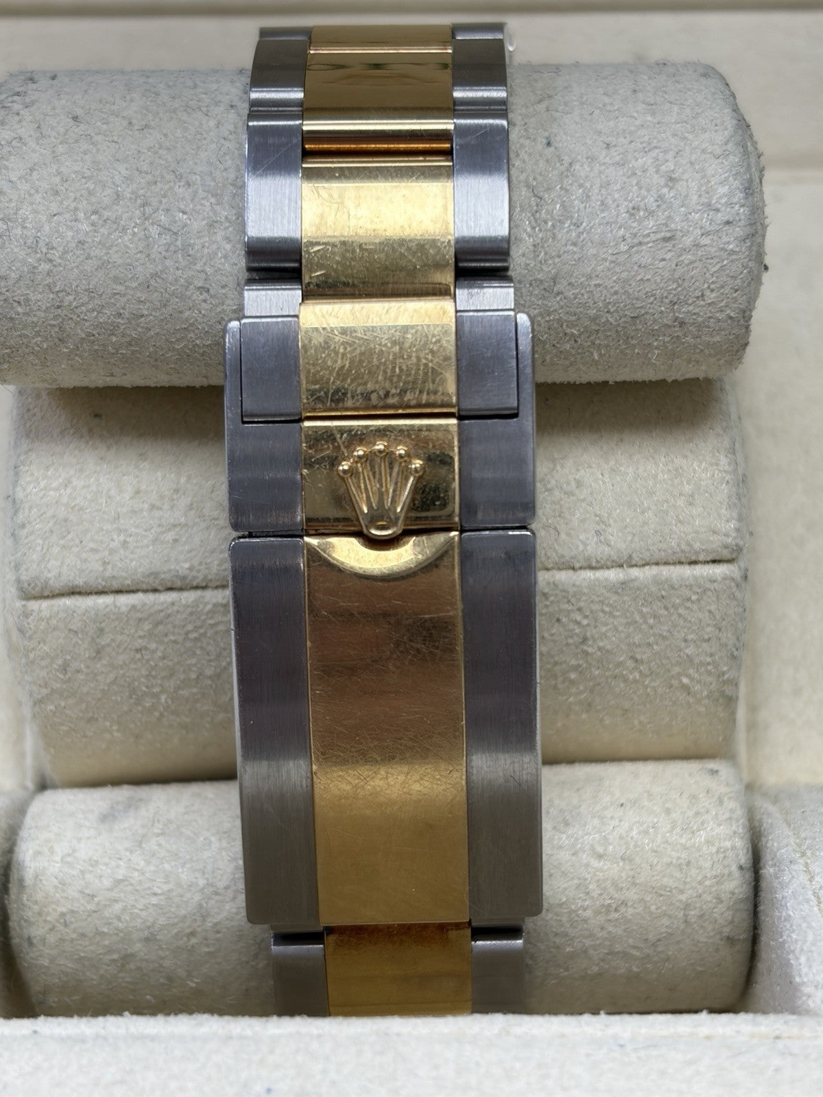 Rolex GMT-Master II 116713LN Silver and Gold Oyster Bracelet Box & Papers