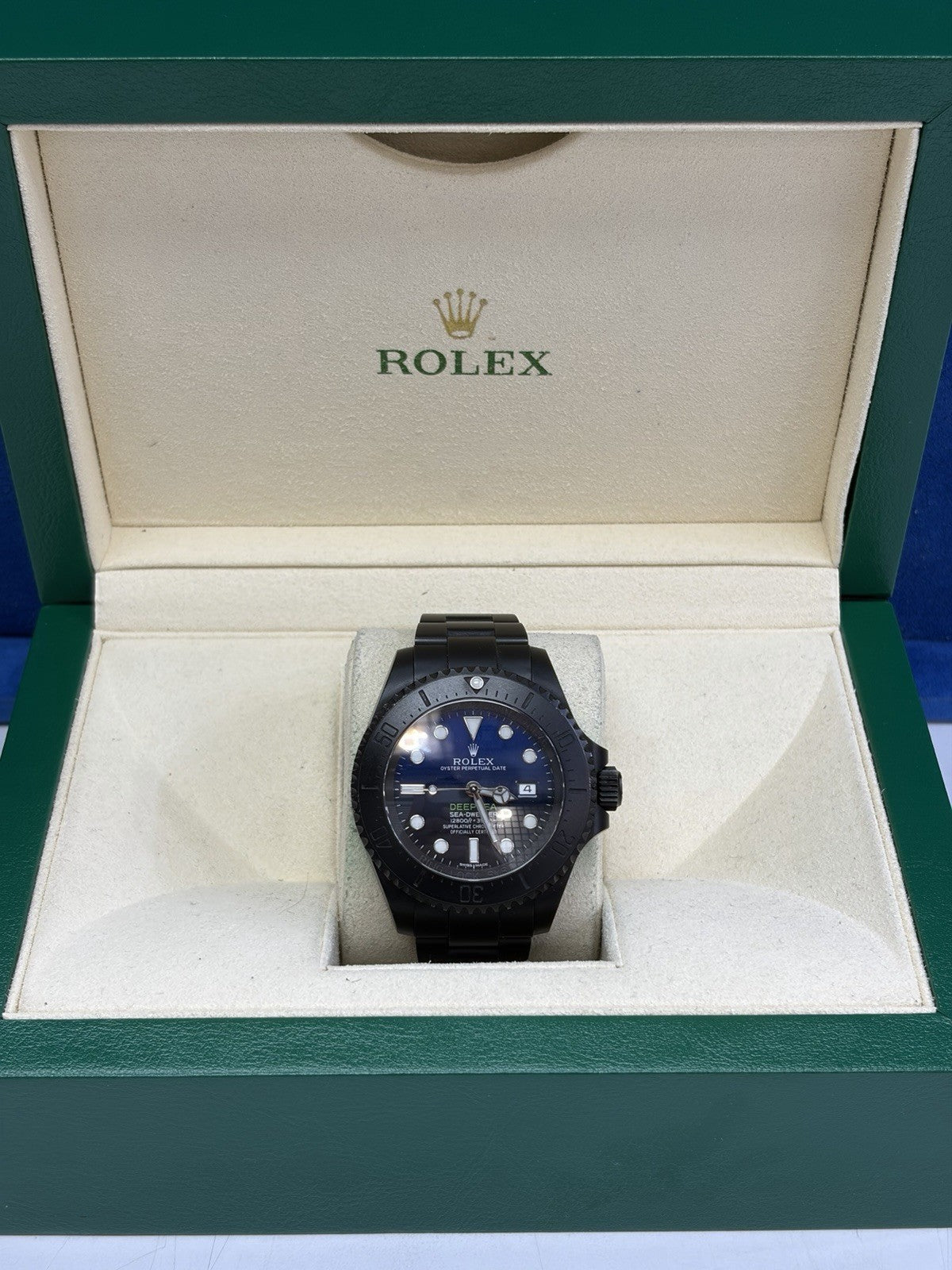 Rolex Sea-Dweller 116660 JMAES CAMERON PVD Oyster Bracelet with Black Bezel