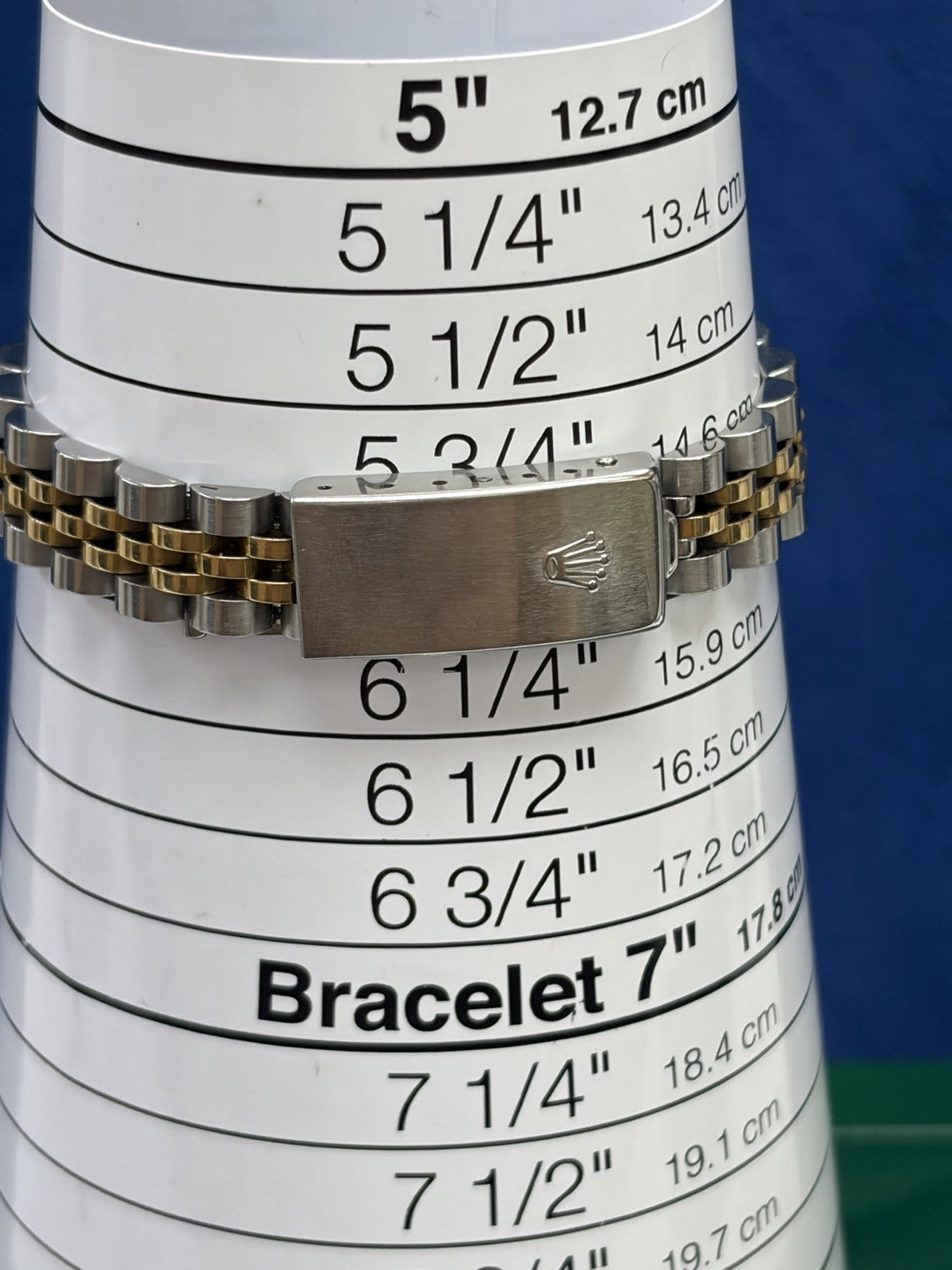 Rolex Lady-Datejust 79173 Gold and Silver Jubilee Bracelet with Gold Bezel