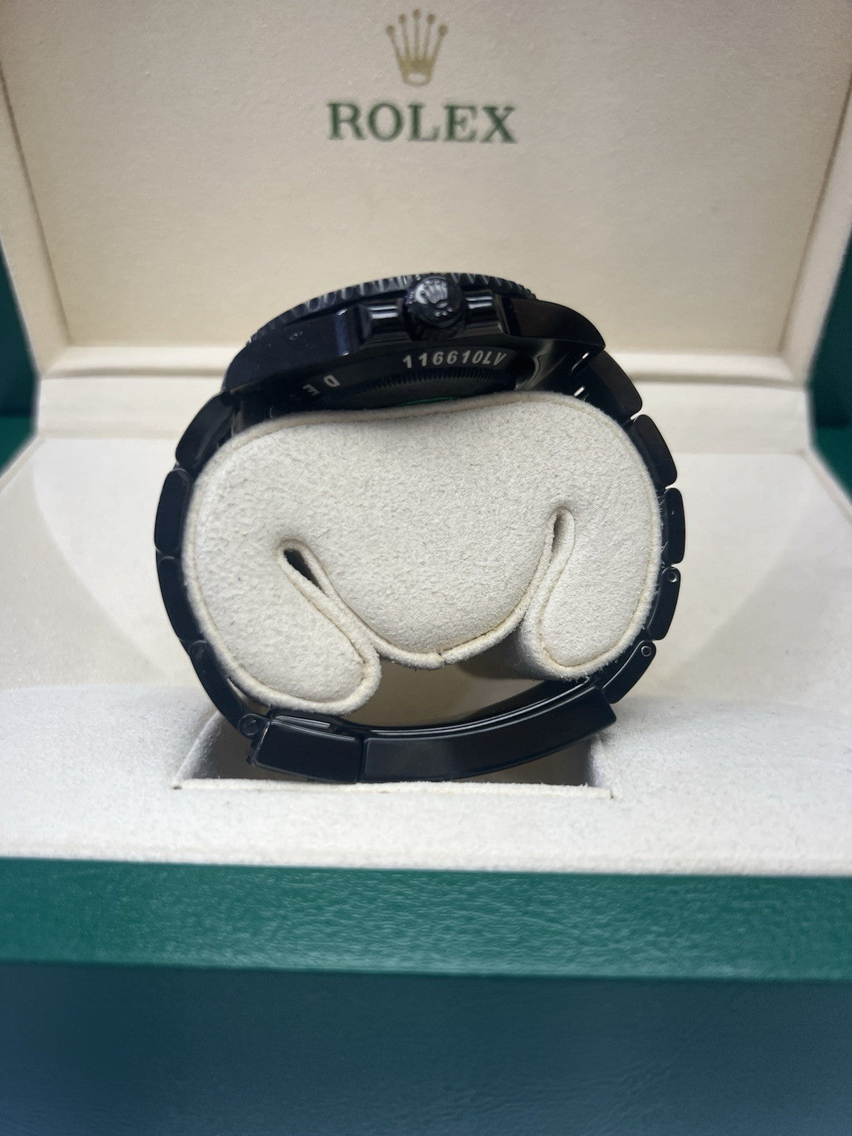 Rolex Submariner 116610LV “HULK” PVD By Project Designs Box & Papers 2012