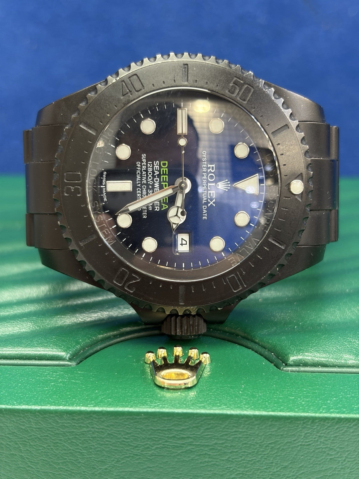 Rolex Sea-Dweller 116660 JMAES CAMERON PVD Oyster Bracelet with Black Bezel