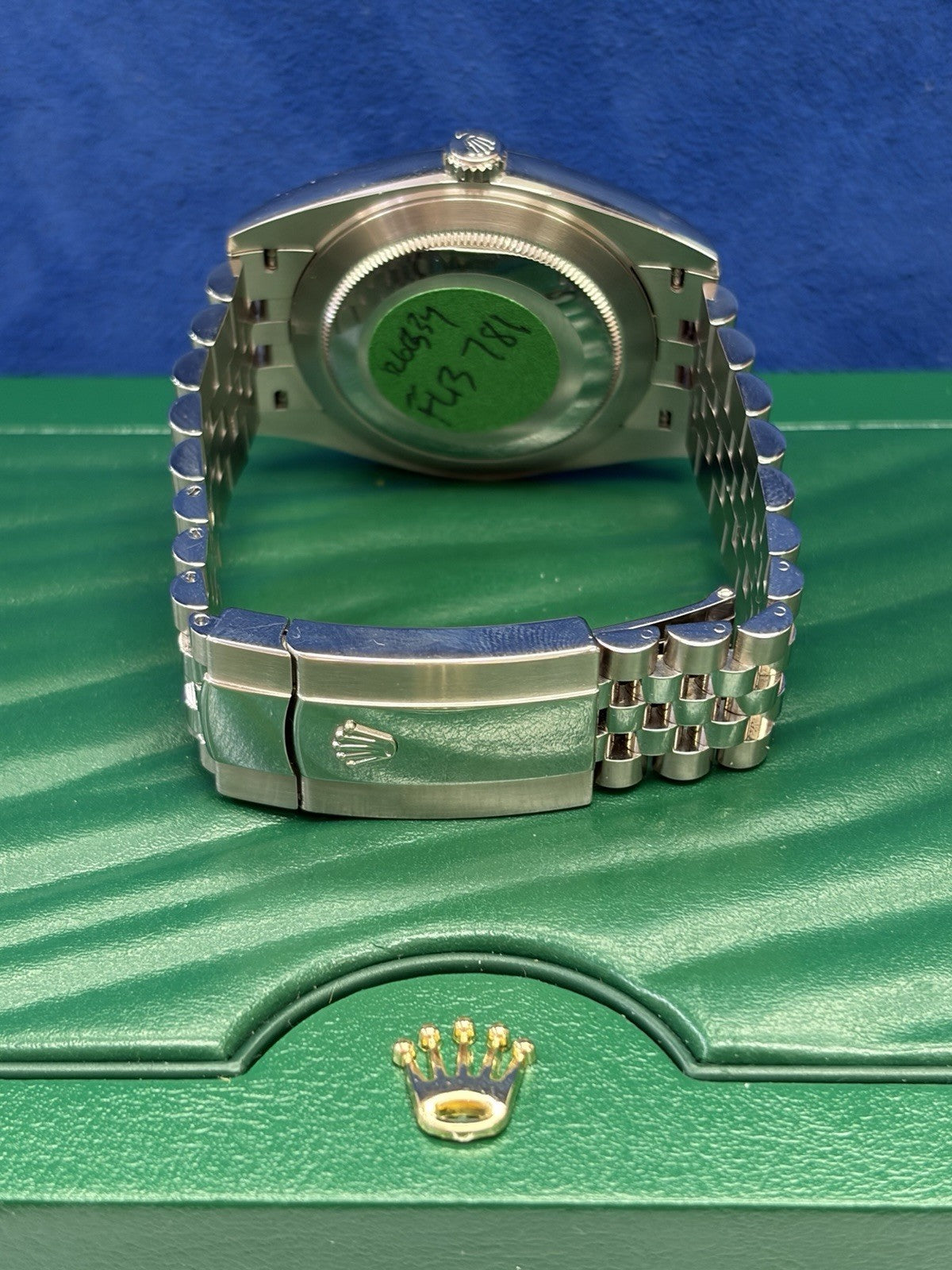 Rolex Datejust 126334 Silver Jubilee Bracelet with Silver Bezel Box And Papers