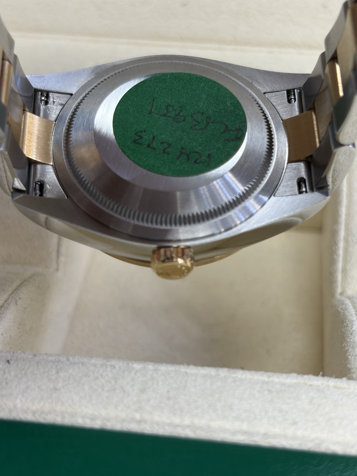 2025 Rolex Explorer 124273 Gold and Silver Oyster Bracelet Box & Papers