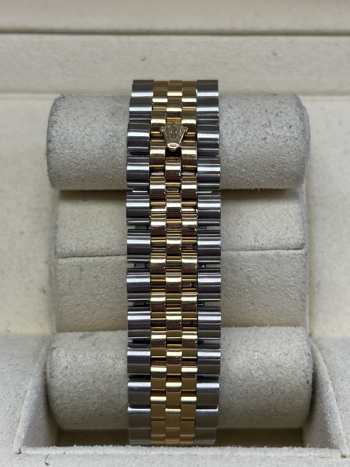 Rolex Datejust 116233 Gold and Silver Jubilee Bracelet with Gold Bezel With Box