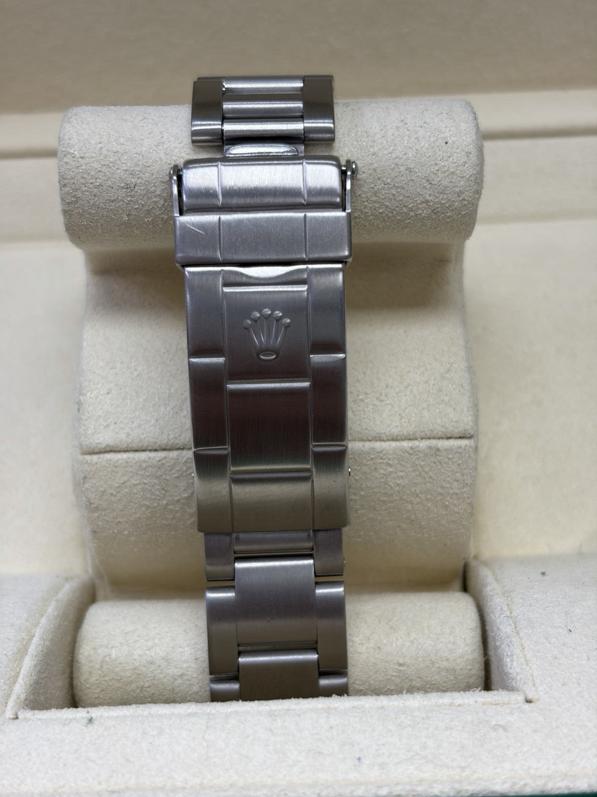 Rolex Submariner 16610LN Silver Oyster Bracelet with Black Bezel 40mm Rolex Box