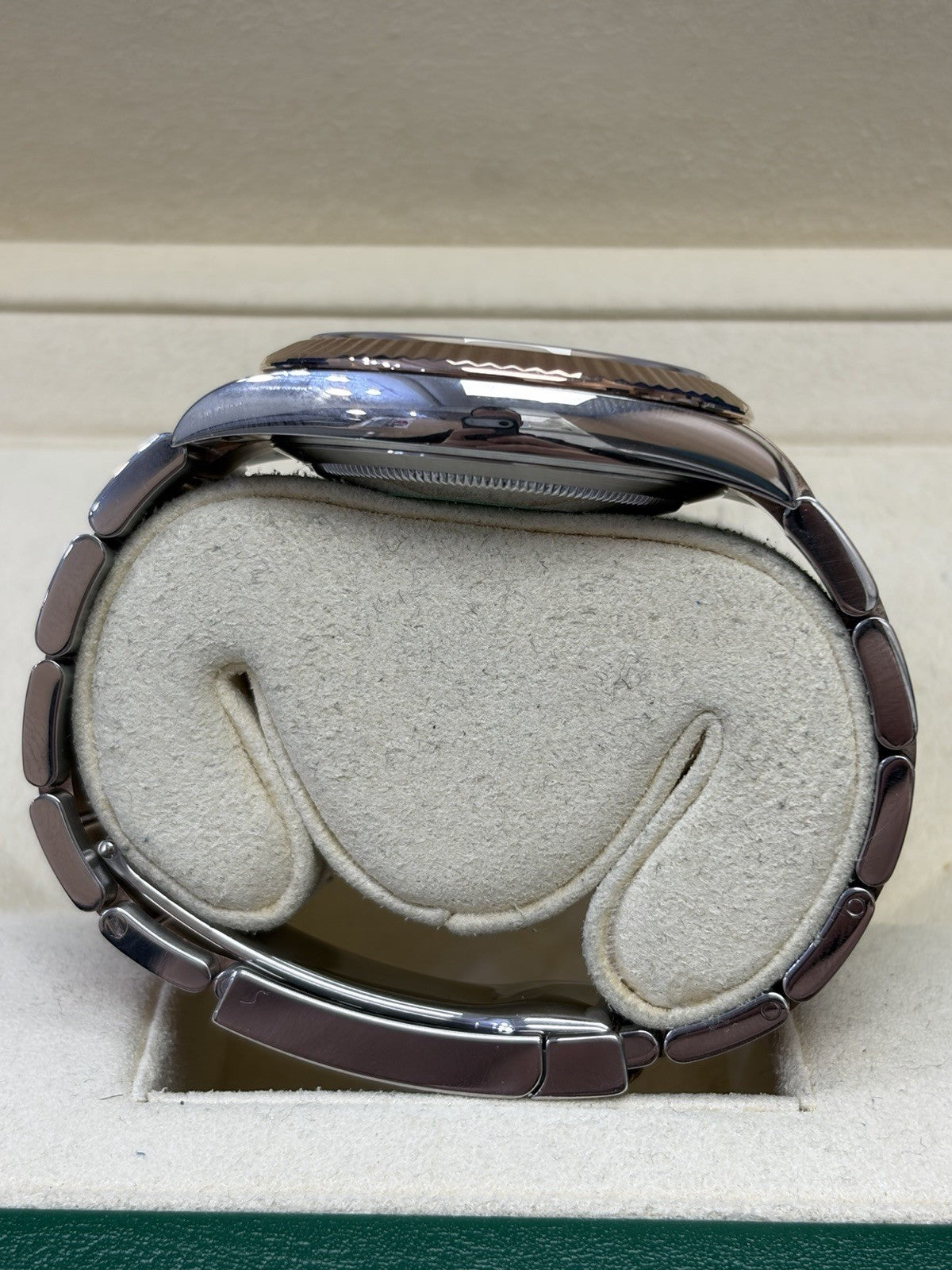 Rolex Datejust 126331 Wimbledon Dial Oyster Bracelet with Fluted Bezel W/ Box