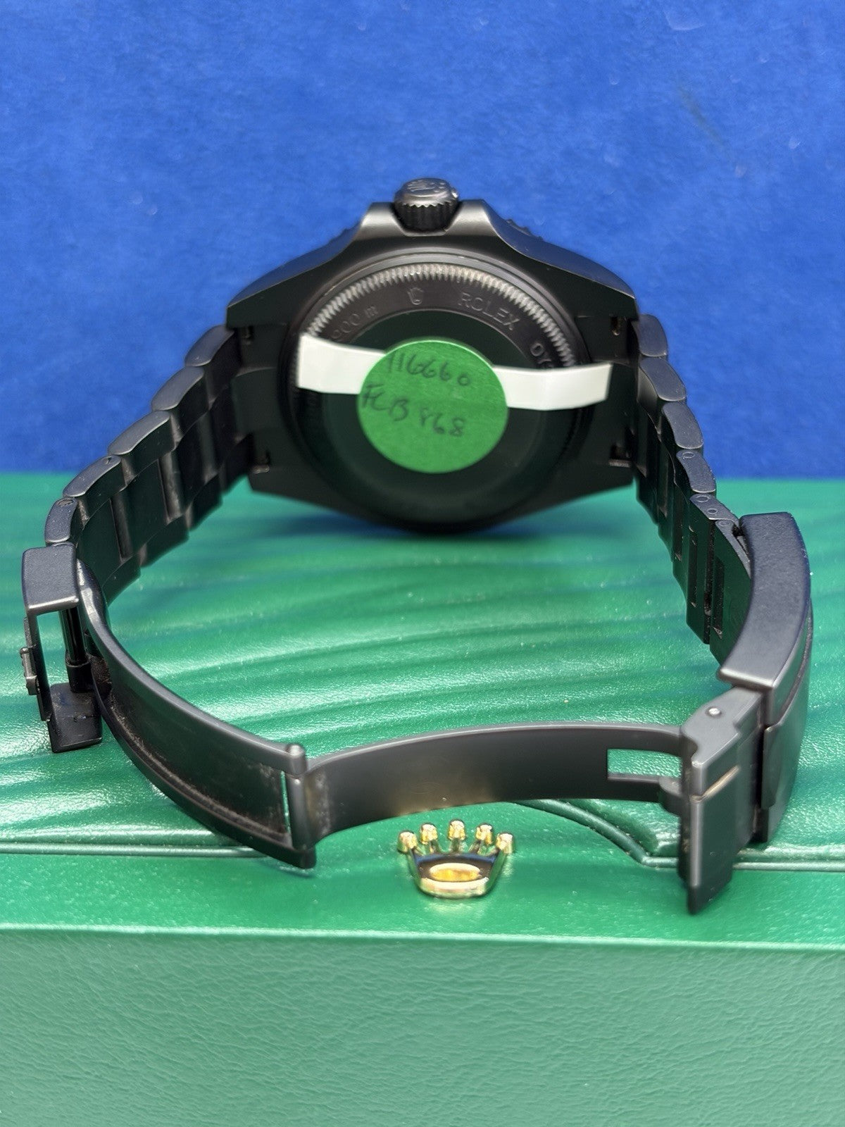 Rolex Sea-Dweller 116660 JMAES CAMERON PVD Oyster Bracelet with Black Bezel