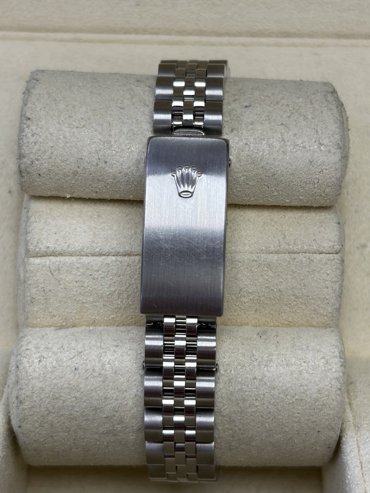 Rolex Lady-Datejust 79174 Silver Jubilee Bracelet with Silver Bezel Box & Papers
